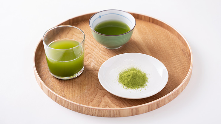 粉末茶は溶かすだけで簡単に淹れられる緑茶